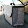 Foldable Car Felt Storage Box with Adhesive  Hand-Carry Design