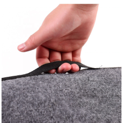Foldable Car Felt Storage Box with Adhesive Hand-Carry Design