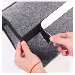 Foldable Car Felt Storage Box with Adhesive Hand-Carry Design