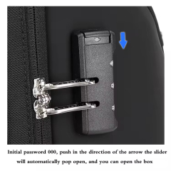 Sac à dos d'affaires multifonction USB, grande capacité, étanche et antivol, tendance, pour homme, en polyester Oxford, pour ordinateur portable