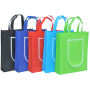 Custom Eco-Friendly Collapsible Shopping Bags Reusable Handbag Non Woven Foldable Tote Bag
