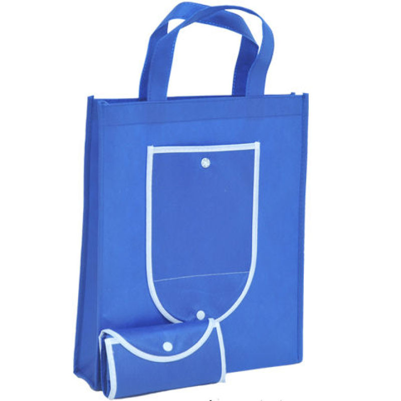 Custom Eco-Friendly Collapsible Shopping Bags Reusable Handbag Non Woven Foldable Tote Bag