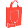 Custom Eco-Friendly Collapsible Shopping Bags Reusable Handbag Non Woven Foldable Tote Bag