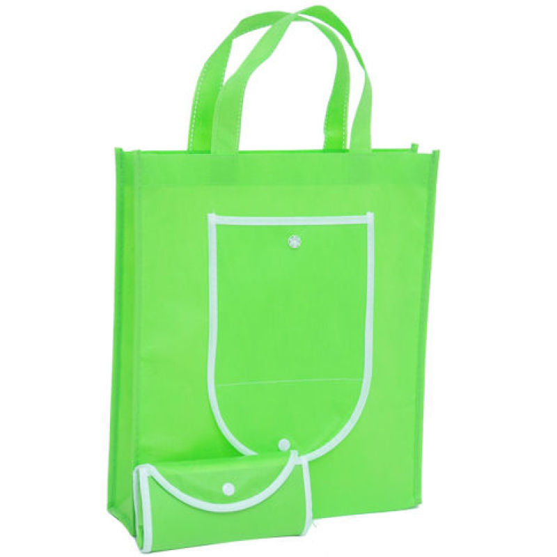 Custom Eco-Friendly Collapsible Shopping Bags Reusable Handbag Non Woven Foldable Tote Bag