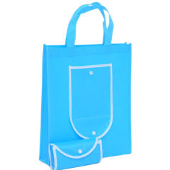 Custom Eco-Friendly Collapsible Shopping Bags Reusable Handbag Non Woven Foldable Tote Bag
