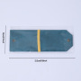 PU Leather Cash Wrap Wallet Quick Access Money Holder Slim Wallet with Snap Closure Card Slots for Men Women Daily Use