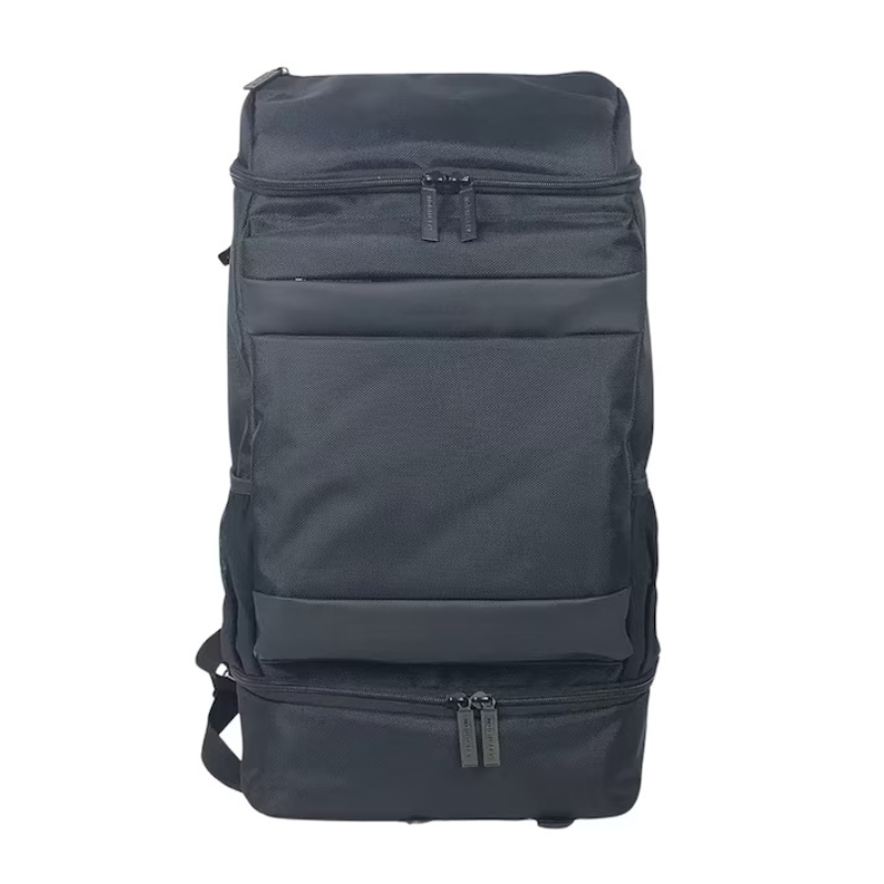 Custom Travel Weekender Waterproof Hiking Daypack Duffle Gym Tote bag for Women Men Shoes Dry Wet Seperate Sport backpack