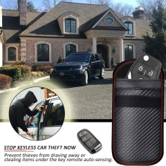 Car Key Signal Shielding Box Faraday Cage Remote Control Package Keyless RFID Shielding Car Accessories