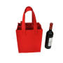 Custom Design Hot Sell Purse Insert Wine Bottle Holder Organizer Handbag Felt Shopping Bag