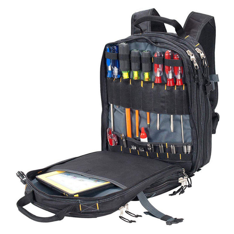 Custom Multifunction Tool Bag Backpack Electrician Backpack Tool Bag