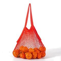 Reusable Grocery Bags Cotton Net Tote bag, Zero Waste Farmer Market Fruit and Vegetable Bag, string Mesh Shopping Net Bag
