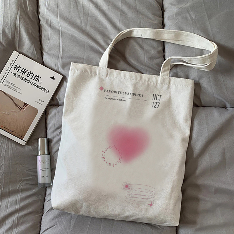 고품질 도매 Foldable 대형 패션 여성 핸드백 어깨 재사용 쇼핑 가방 캔버스 코튼 토트 백