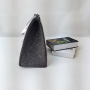 Wholesale printing Logo Tote Felt Bags​ Zippered Canvas Tote bags