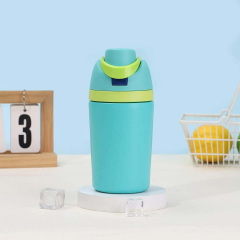 Wholesale 12oz Colorful Cute Bottles Bulk Silk Screen Blank Eco-Friendly Stainless Steel Vacuum Flask for Promotional Events