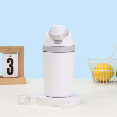 Wholesale 12oz Colorful Cute Bottles Bulk Silk Screen Blank Eco-Friendly Stainless Steel Vacuum Flask for Promotional Events