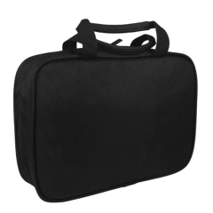 Custom Printed Logo Toiletry Bag Travel Portable Large Capacity Cosmetic Makeup Travel Bag with Hanging Hook