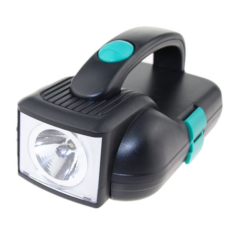 Trousse à outils manuelle portable et écologique avec lampe torche - Coffret d'outils d'urgence pour voiture et maison (acier et acier au carbone)