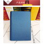 High Quality Customize Logo Leather Travel Passport Holder Cover With Pen Loop