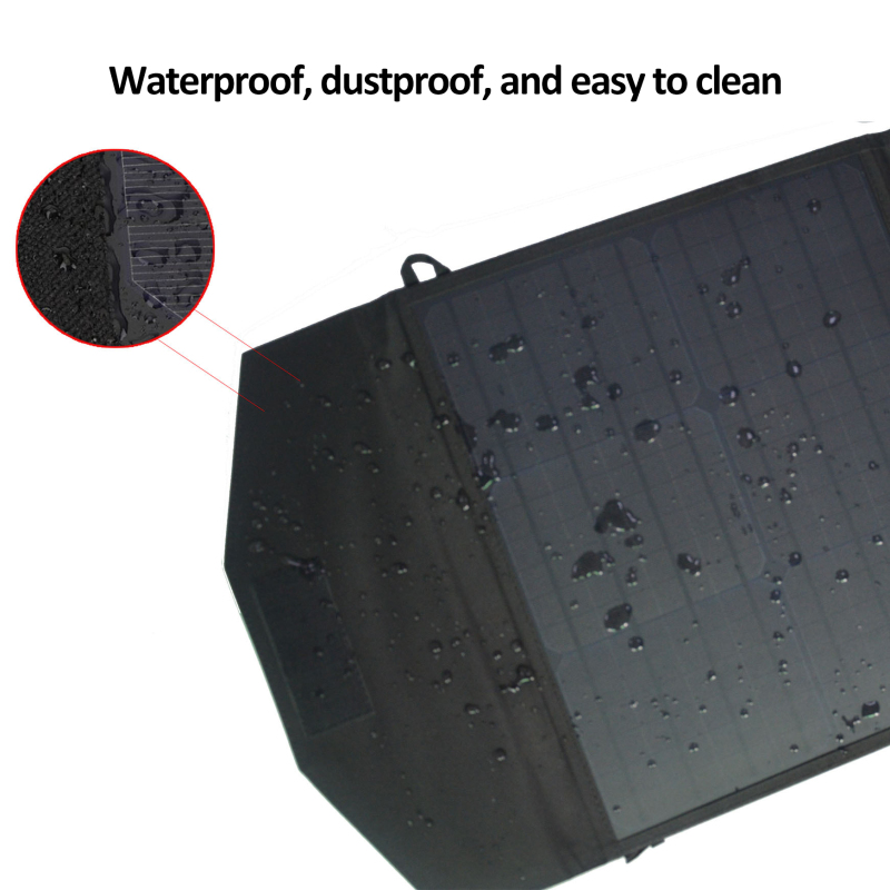 100W Portable Foldable Solar Waterproof USB Port Charger Solar Cell Panels for Phone Battery Outdoor solar energy system