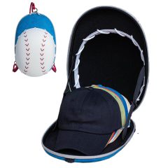 Portable Fashionable EVA Cap Box EVA Hard Shell Baseball Hat Storage Bag Lightweight Travel Outdoor Sports Gear