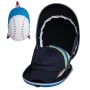 Portable Fashionable EVA Cap Box EVA Hard Shell Baseball Hat Storage Bag Lightweight Travel Outdoor Sports Gear