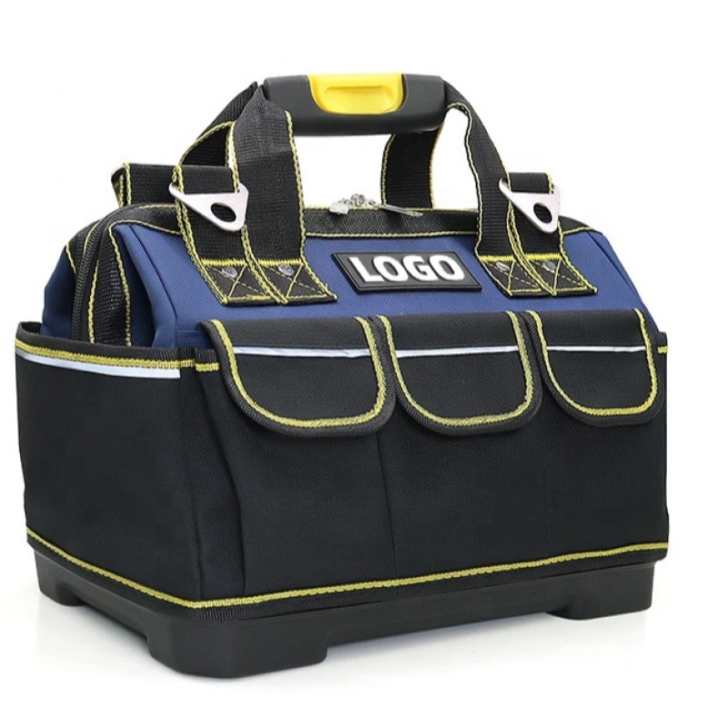 Large Tool Bag with Oxford Fabric, Multi-Pocket Design, Large Capacity, and Strong Load-Bearing