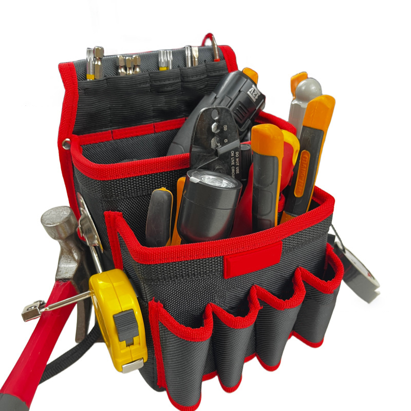 OEM Heavy Duty electrician Multi-functinal Waist Pouch waist tool belt bag for work