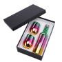 Hot Sell 800ml Wine Bottle And 12oz Wine Cups Stainless Steel Sublimation Wine Bottle Tumbler Set