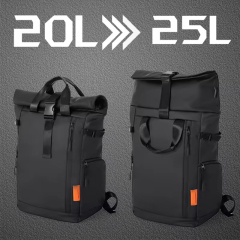 High-quality Unisex Fashion Laptop Backpack Waterproof Oxford Student Computer Bags Waterproof Rolltop Backpack