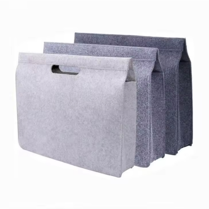 Corporate Branded Laptop Tote Bag Waterproof Felt with Anti-Scratch Tech Compartments