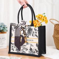 Custom Print Logo Designer Luxury Large Canvas Beach Weekender Tote Bag