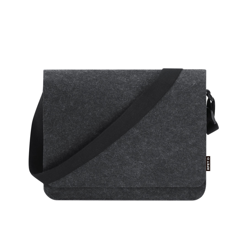 Recycled RPET Felt Shoulder Bag Eco-friendly Laptop Case Sustainable Crossbody Document Bag for Corporate Business Gifts
