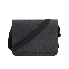 Recycled RPET Felt Shoulder Bag Eco-friendly Laptop Case Sustainable Crossbody Document Bag for Corporate Business Gifts