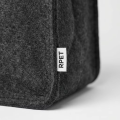 Recycled RPET Felt Shoulder Bag Eco-friendly Laptop Case Sustainable Crossbody Document Bag for Corporate Business Gifts