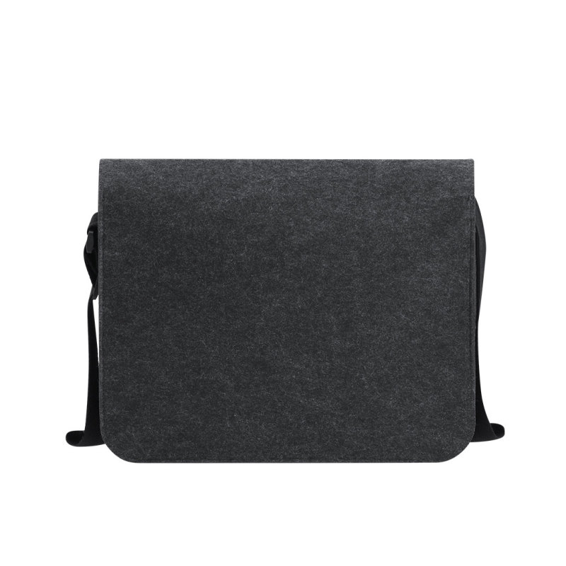 Recycled RPET Felt Shoulder Bag Eco-friendly Laptop Case Sustainable Crossbody Document Bag for Corporate Business Gifts
