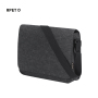 Recycled RPET Felt Shoulder Bag Eco-friendly Laptop Case Sustainable Crossbody Document Bag for Corporate Business Gifts