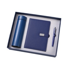 Silverbox Business Souvenirs Gift Set Boxes Smart Temperature Display Thermos Bottle A5 Pu Notebook Office Corporate Gifts Silverbox Business Souvenirs Gift Set Boxes Smart Temperature Display Thermos Bottle A5 Pu Notebook Office Corporate Gifts