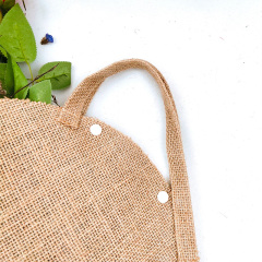 Eco-friendly Shopping bag Waterproof Portable Packaging Flower Carry Jute Gift Bag