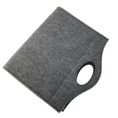 Wholesale Custom Felt Tote Bags - Eco-Friendly Grocery Bag with Logo Printing