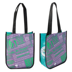 Custom Printed Reusable laminated Eco Tote Bag PP Non Woven Custom Shopping Bags