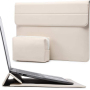 Personalised Laptop Cases & Covers Slim Jelly PU Leather Cover Luxury 15 Inch Laptop Sleeve Case Bag with Small Pouch