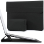 Personalised Laptop Cases & Covers Slim Jelly PU Leather Cover Luxury 15 Inch Laptop Sleeve Case Bag with Small Pouch