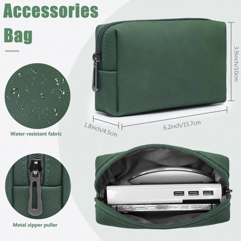 Personalised Laptop Cases & Covers Slim Jelly PU Leather Cover Luxury 15 Inch Laptop Sleeve Case Bag with Small Pouch