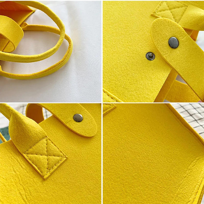 Wholesale Reusable Wool Jute Shopping Bag with Reinforced Handles Foldable Eco-Friendly Tote