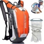 Outdoor Sports Backpack 18L | Waterproof Hiking & Climbing Pack with Hydration Bladder Sleeve