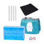 Travel Mahjong Set with Bag with Table Cloth Dices 4 Rulers Mini Mahjong