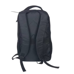 Fashion High Quality Polyester Backpack for Men Customized Black Unisex Backpack Bag