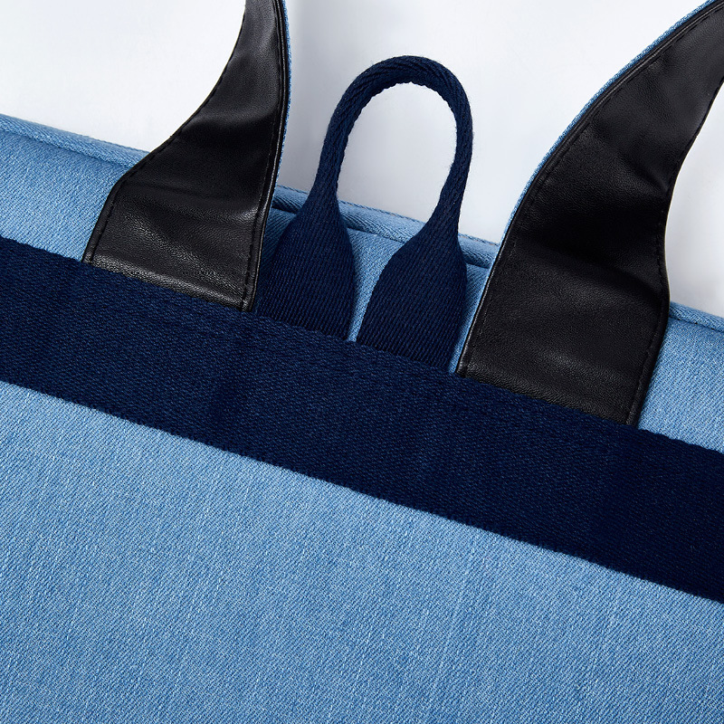 Sac à dos grand format en nylon avec logo personnalisé pour ordinateur de bureau, école, voyage, affaires, ordinateur portable