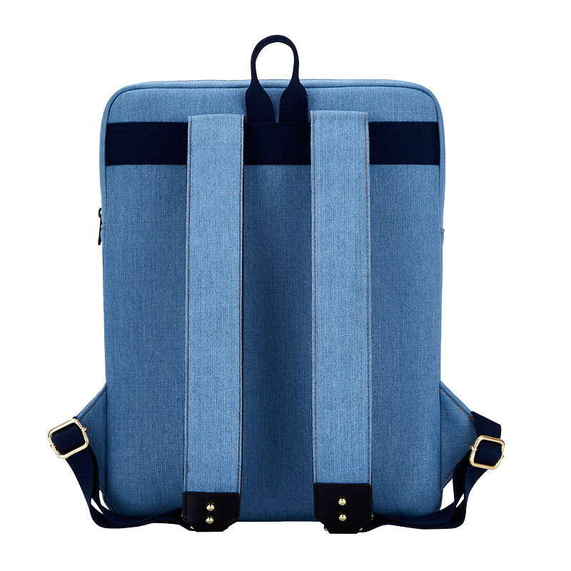 Sac à dos grand format en nylon avec logo personnalisé pour ordinateur de bureau, école, voyage, affaires, ordinateur portable