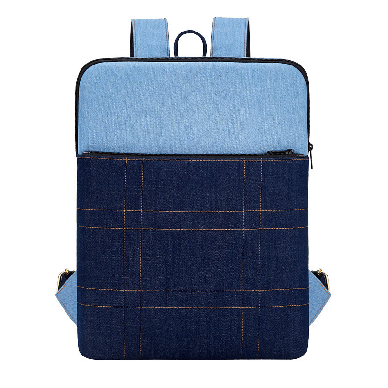 Sac à dos grand format en nylon avec logo personnalisé pour ordinateur de bureau, école, voyage, affaires, ordinateur portable